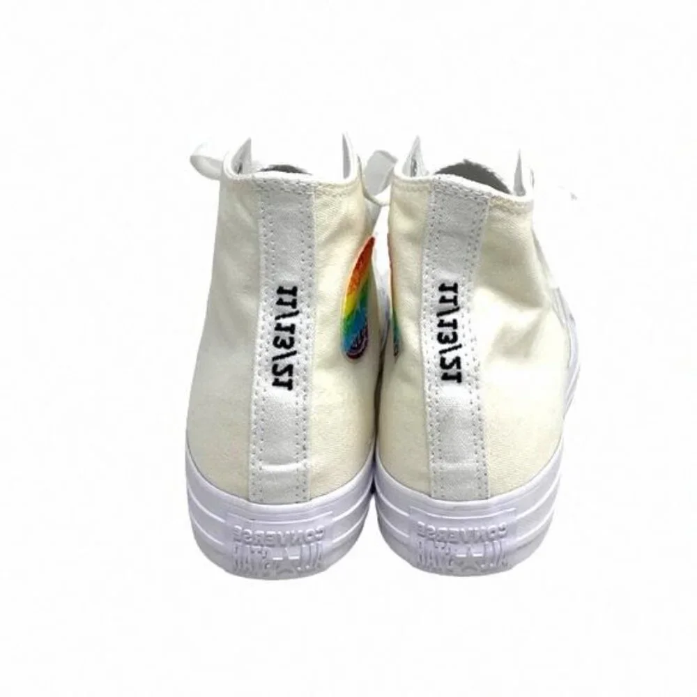Converse Ctas High Top Canvas White Women Size WTOFFWT 171212C- Custom Sneakers